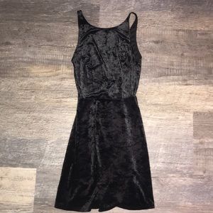 A Black Velvet Dress